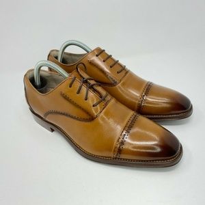 stacy adams barris cap toe oxford